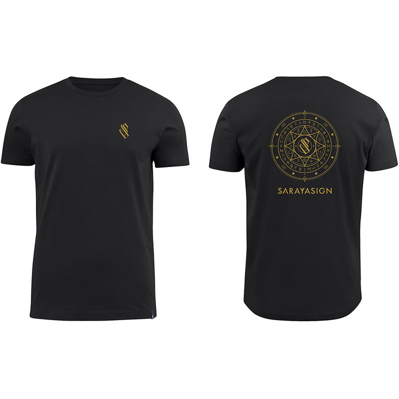 T-shirt American U - Rune circle